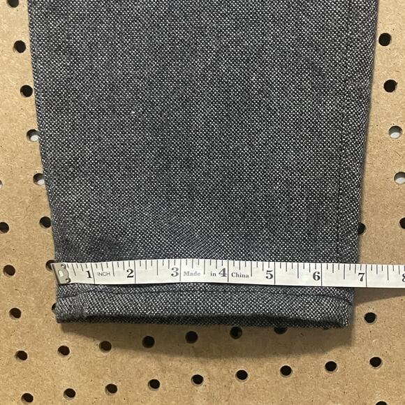 Dolce & Gabbana Pants Mens 34x26 Gray Ankle Back Cinch Modern Wool D&G Italy - Picture 9 of 9